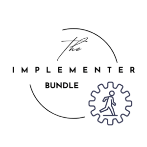 WANT programme: The Implementer bundle